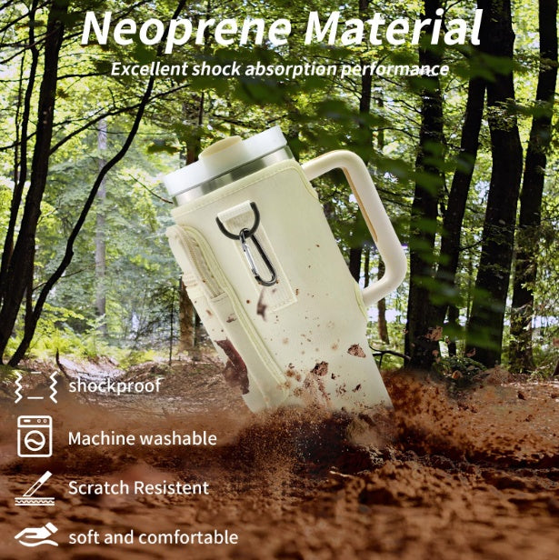 Slok Water Bottle Carrier Bag, Compatible With 40oz Tumbler With Handle