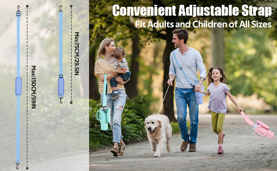 Slok Water Bottle Carrier Bag, Compatible With 40oz Tumbler With Handle