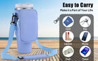 Slok Water Bottle Carrier Bag, Compatible With 40oz Tumbler With Handle