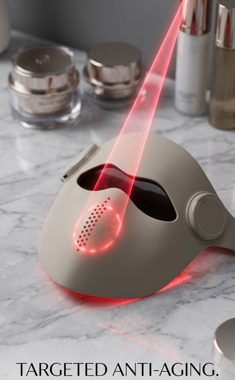 ⁠best cordless 4D red light therapy mask for at-home facial recovery