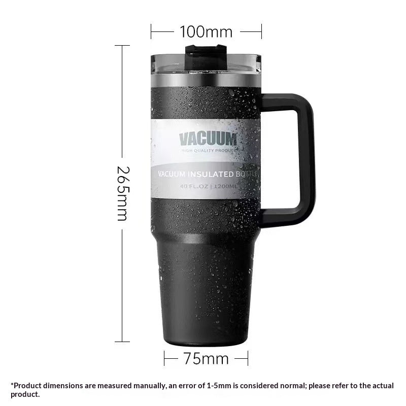 40oz Iced Coffee Tumbler 304 Stainless Steel Cup